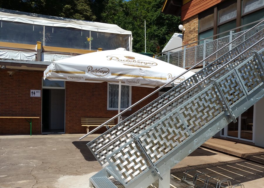 Metalltreppe