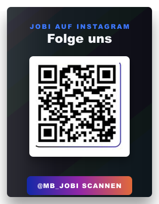 QR-Code: JOBI auf Instagram folgen